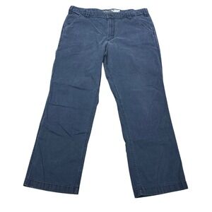 Carhartt Rugged Flex Relaxed Fit Canvas Work Pants Navy Blue 38x32 BN2291-M